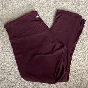 Lululemon crop leggings